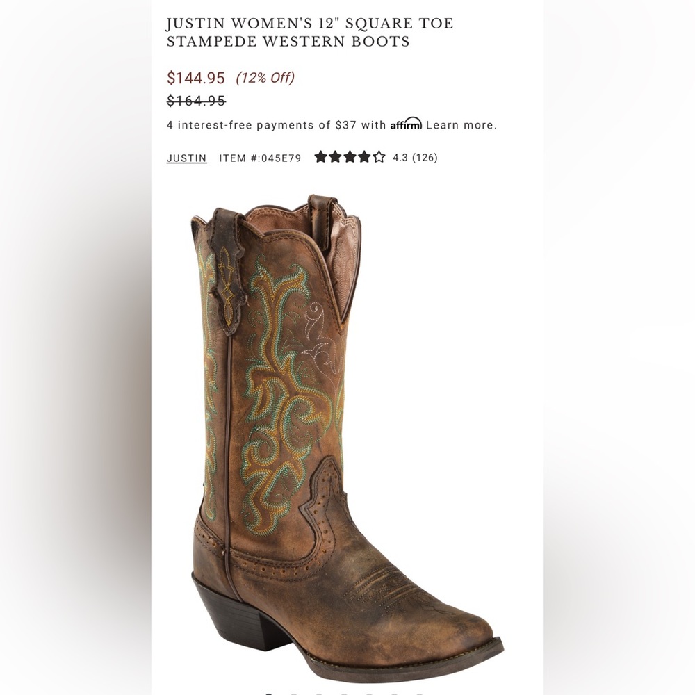 Justin Boots (Women)